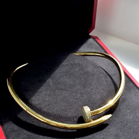 cartier clou necklace|justin clou necklace Cartier.